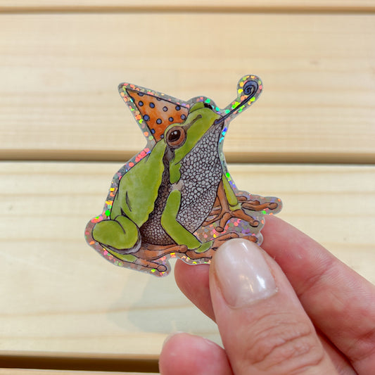 STICKER | Frosch Fred - Party
