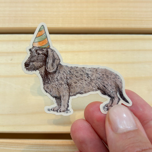 STICKER | Dackel Ludwig - transparent