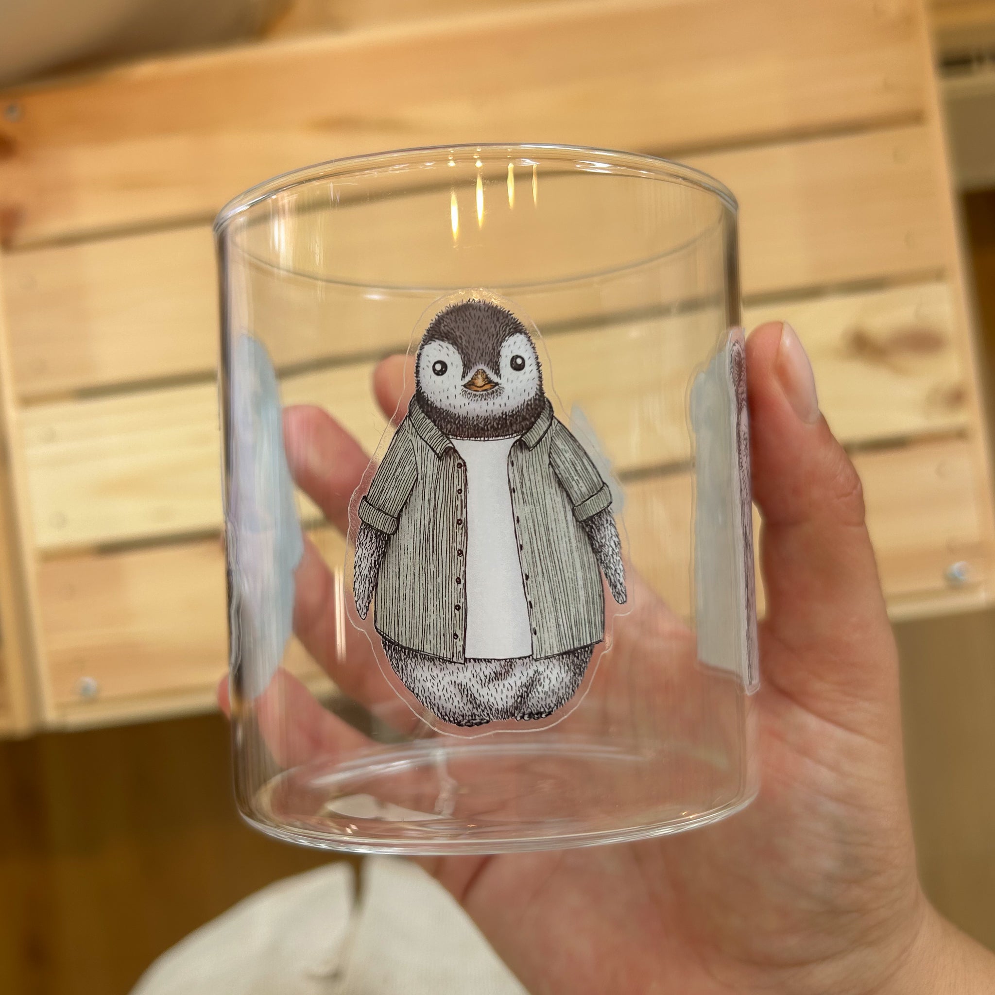 STICKER | Pinguin Fabi - transparent