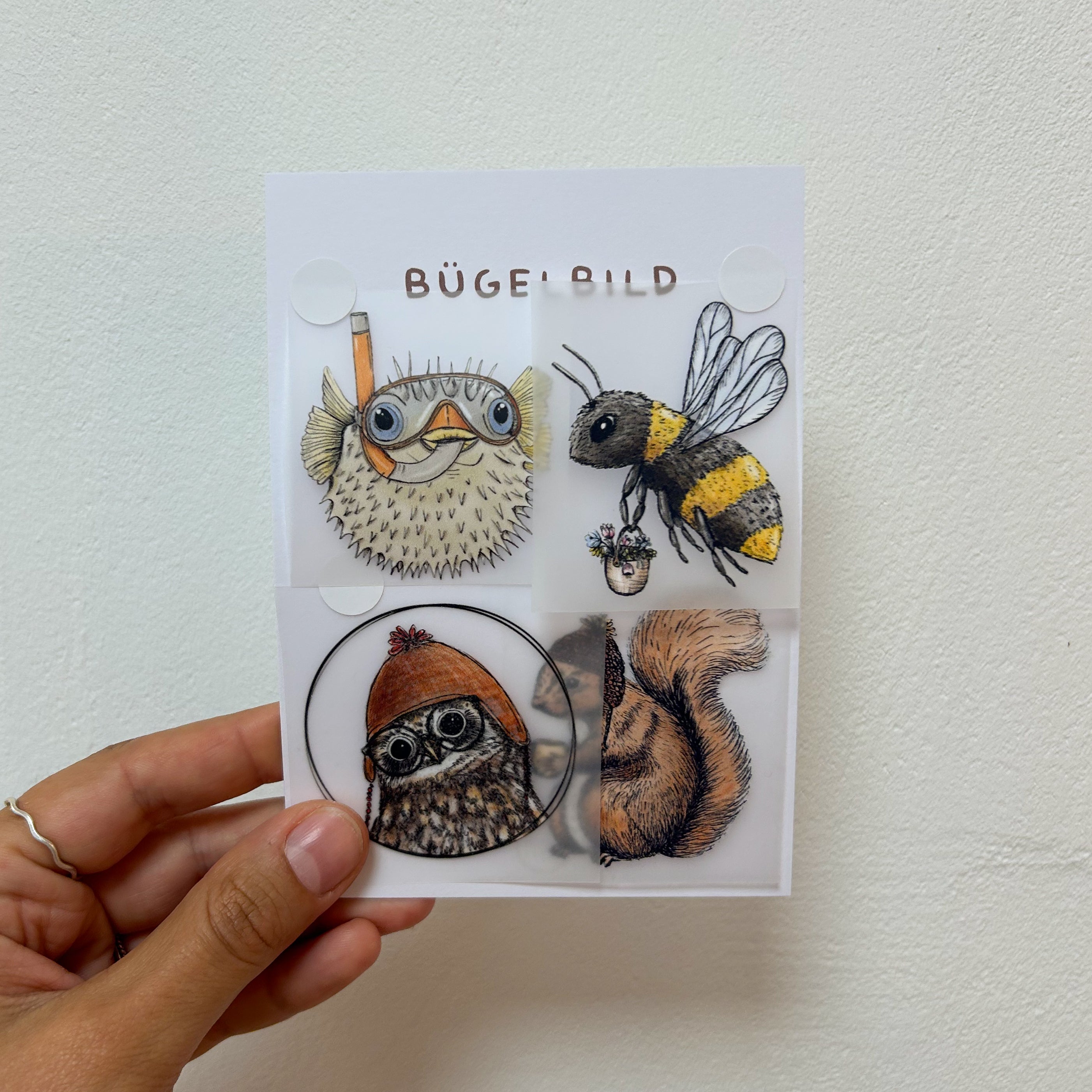 Bügelbild Set 1