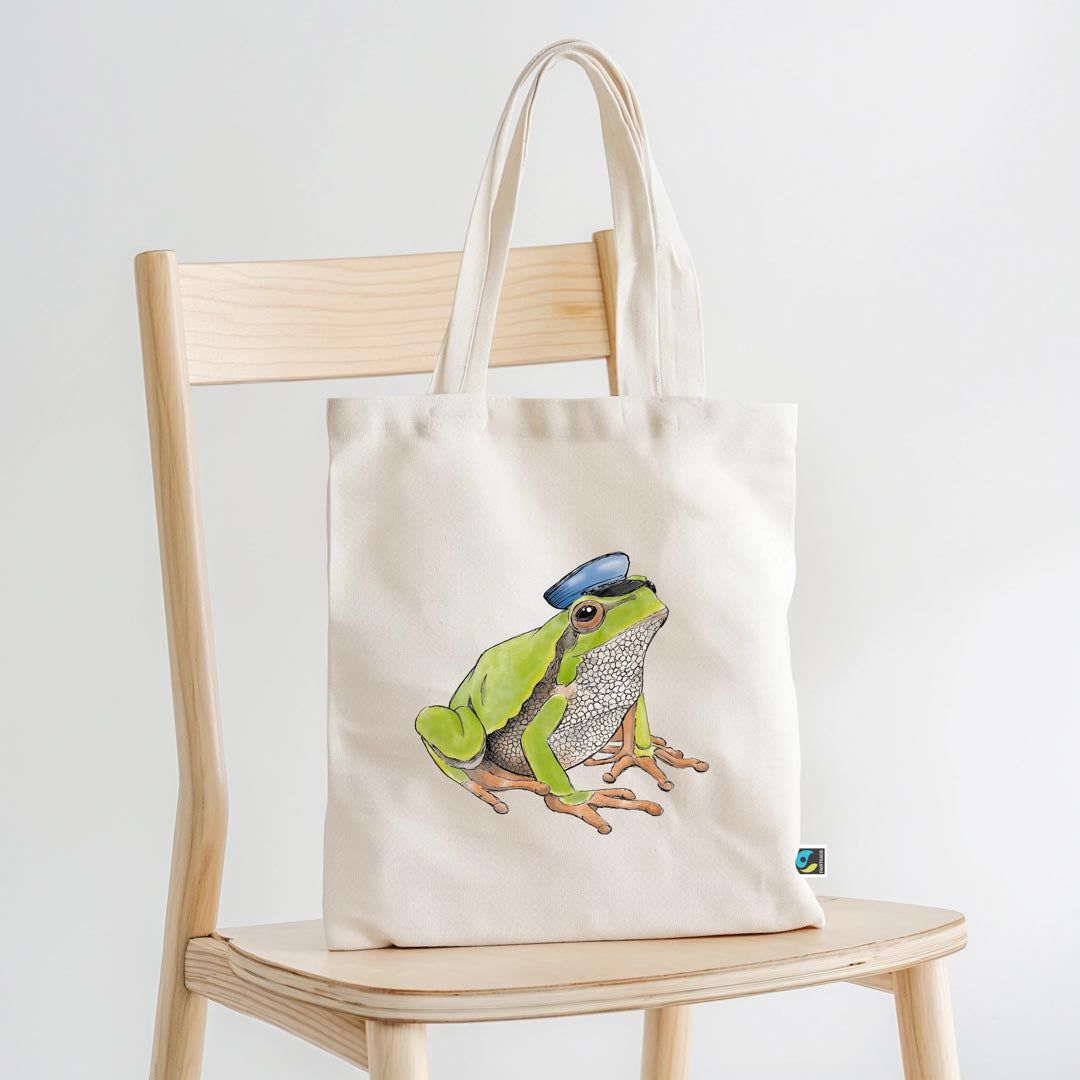 JUTEBEUTEL | Frosch Fred