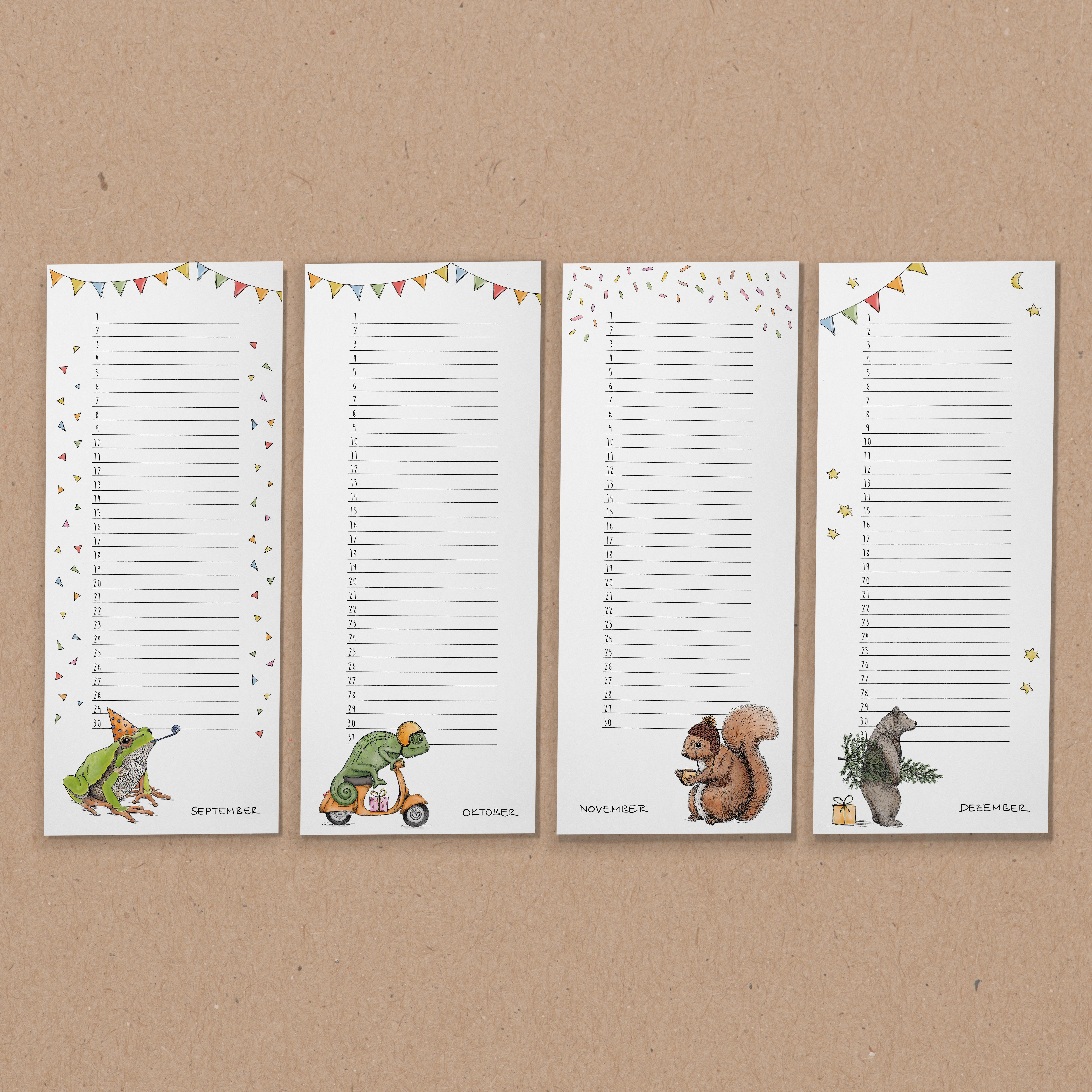 GEBURTSTAGSKALENDER | Wandkalender