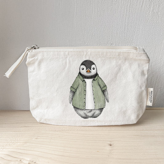 Kosmetiktasche | Pinguin Fabi - Cordhemd