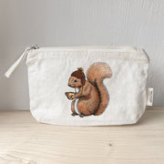 Kosmetiktasche | Eichhörnchen Fritz - Winter