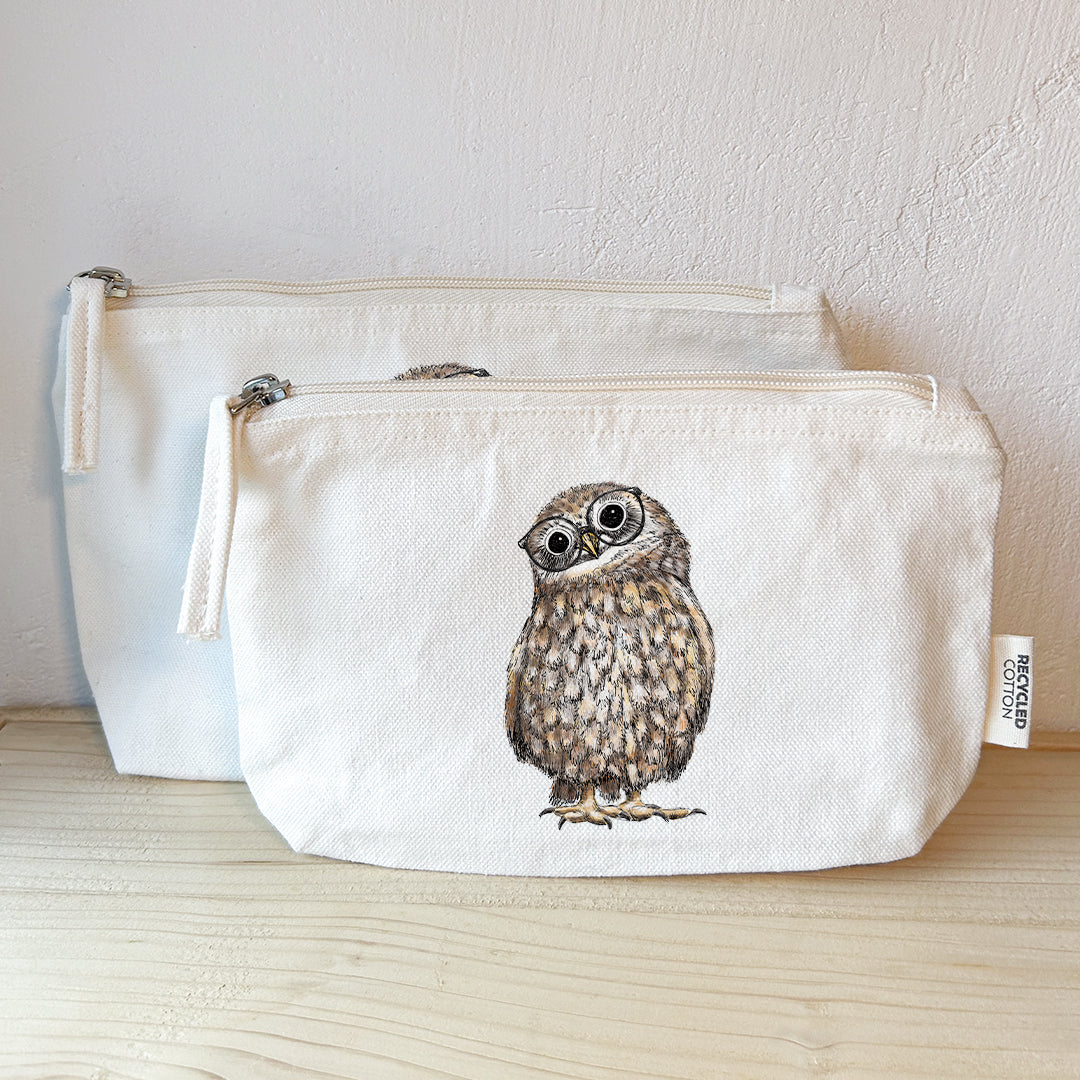 Kosmetiktasche | Eule Hermine