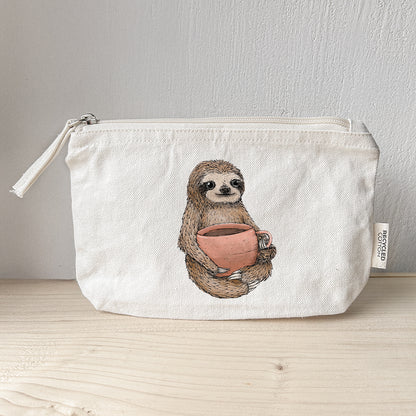 Kosmetiktasche | Faultier Hugo - Tasse