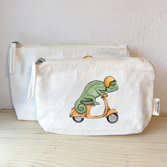 Kosmetiktasche | Chamäleon Pedro