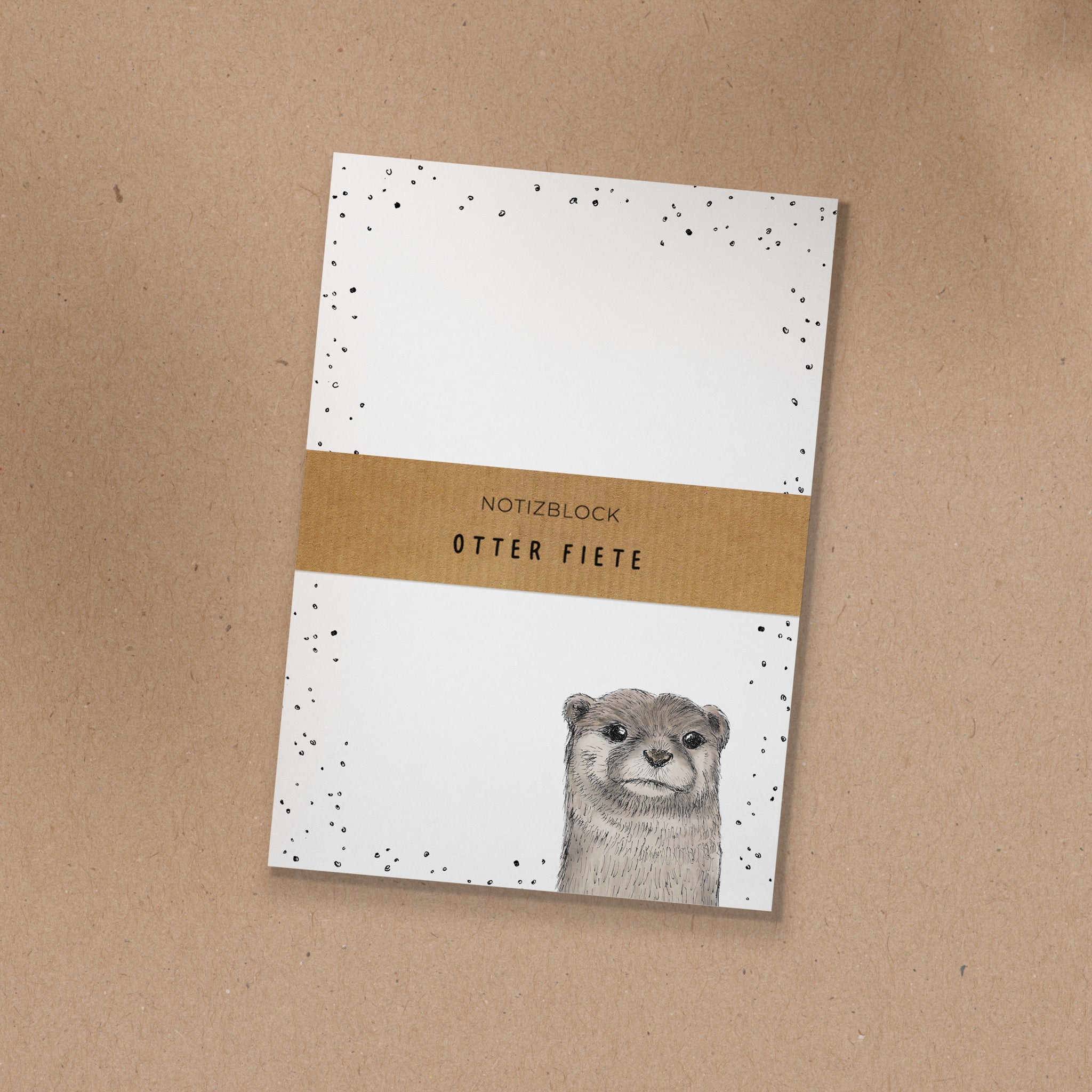 NOTIZBLOCK | DIN A6 | Otter Fiete