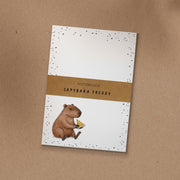NOTIZBLOCK | DIN A6 | Capybara Freddy
