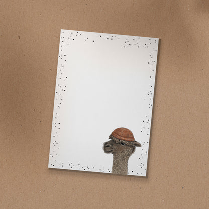 NOTIZBLOCK | DIN A6 | Alpaka Ingo