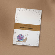 NOTIZBLOCK | DIN A6 | Schnecke Lenny