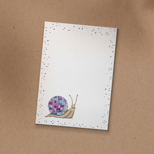 NOTIZBLOCK | DIN A6 | Schnecke Lenny