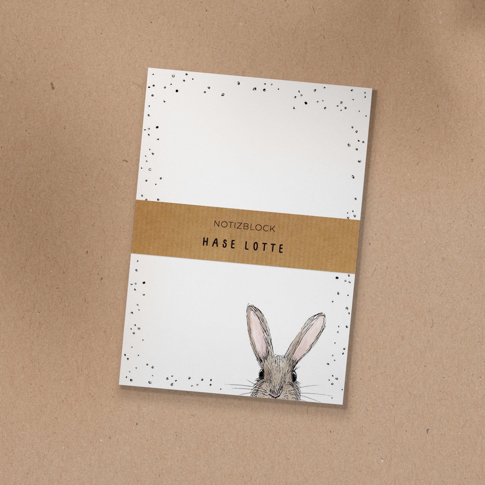 NOTIZBLOCK | DIN A6 | Hase Lotte