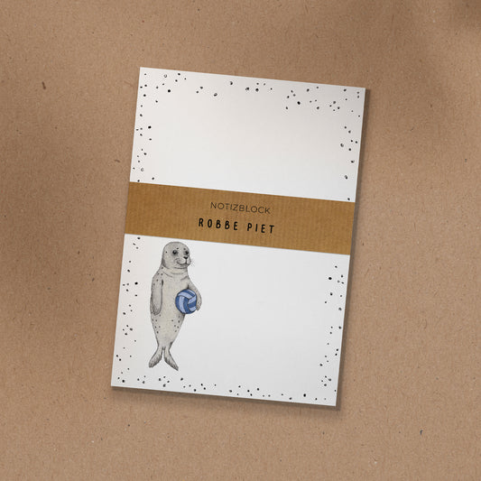 NOTIZBLOCK | DIN A6 | Robbe Piet