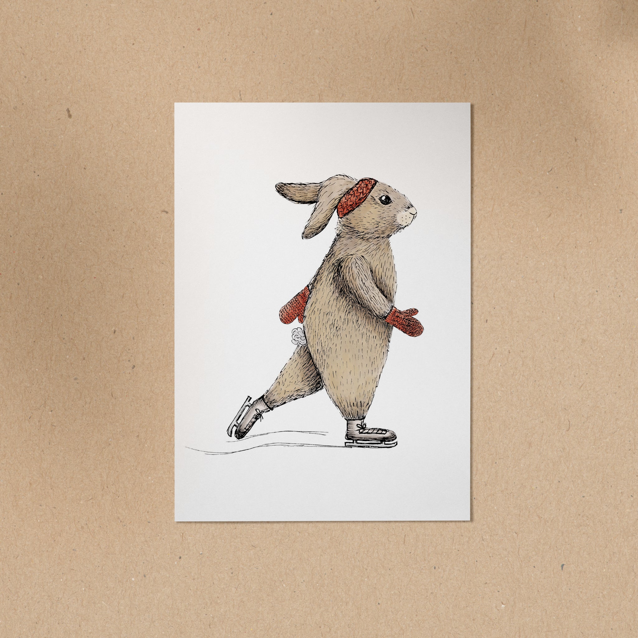 POSTKARTE | Hase Clara