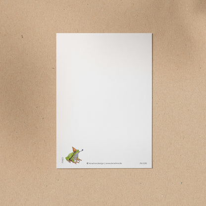 POSTKARTE | Frosch Fred - Party