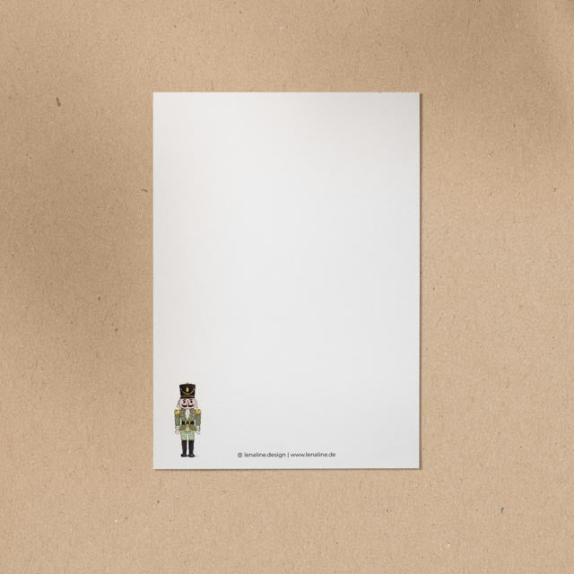POSTKARTE | Nussknacker - Portrait