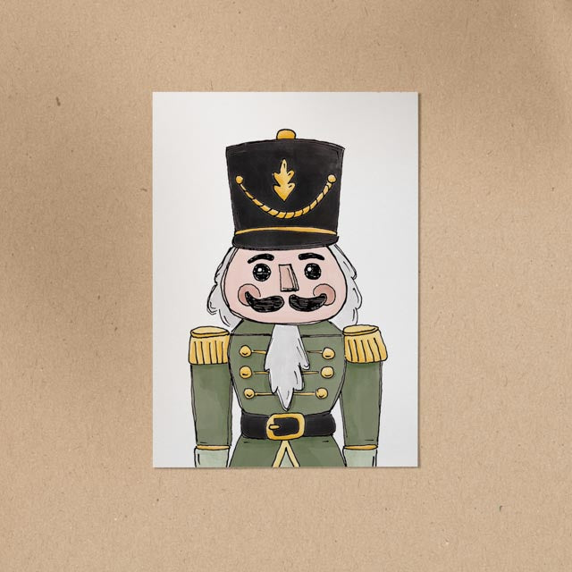 POSTKARTE | Nussknacker - Portrait