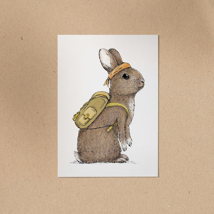 POSTKARTE | Kaninchen Henry