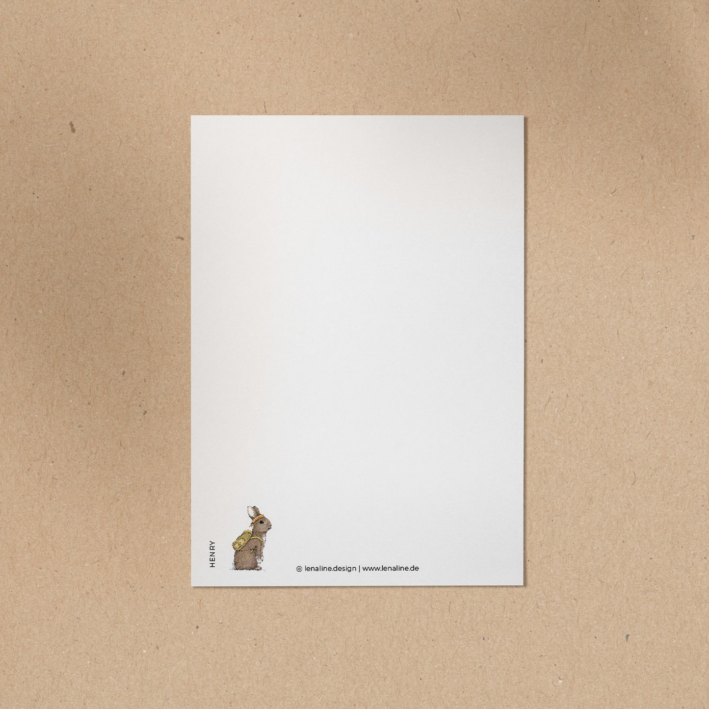 POSTKARTE | Kaninchen Henry