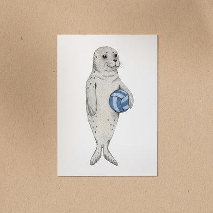 POSTKARTE | Robbe Piet - Volleyball