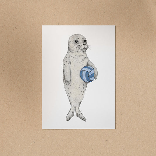 POSTKARTE | Robbe Piet - Volleyball