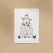 POSTKARTE | Schaf Merle