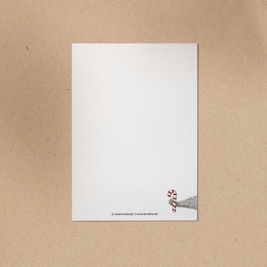 POSTKARTE | Tierhände XMAS