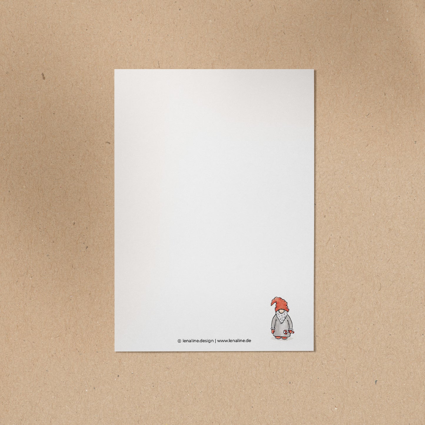 POSTKARTE | Zwerg - Hej ho!