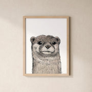 POSTER | Kunstdruck | Otter Fiete
