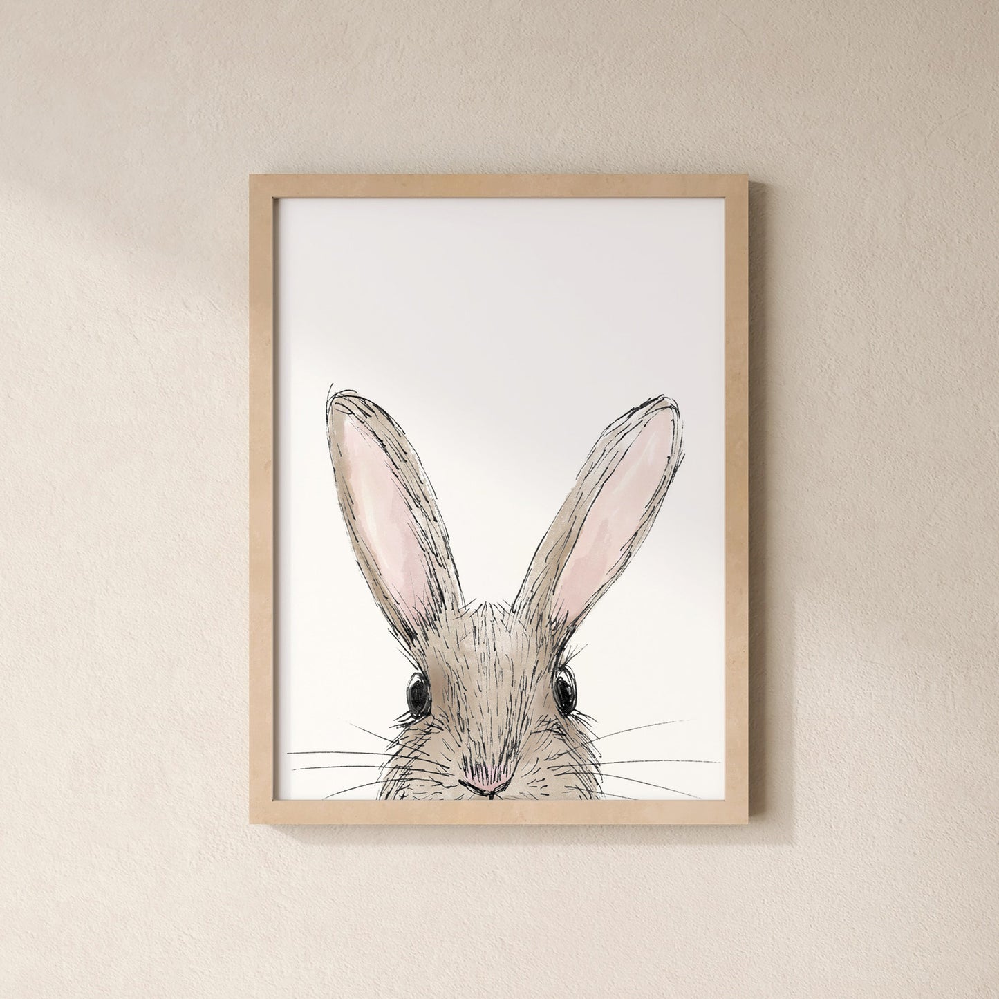 POSTER | Kunstdruck | Hase Lotte