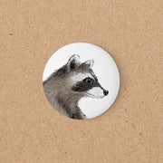 MAGNET | 56 mm | Waschbär Rico - Kopf