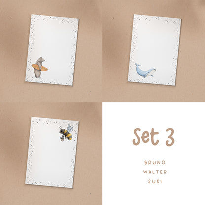 NOTIZBLOCK | 2. Wahl - 3er Sets