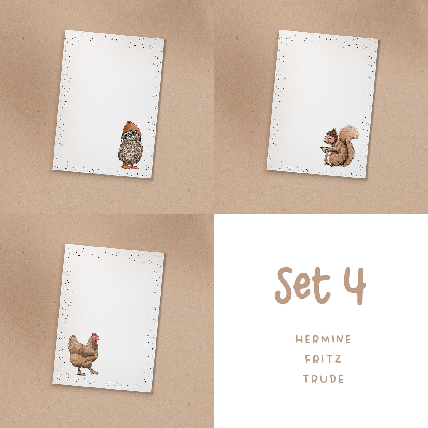 NOTIZBLOCK | 2. Wahl - 3er Sets