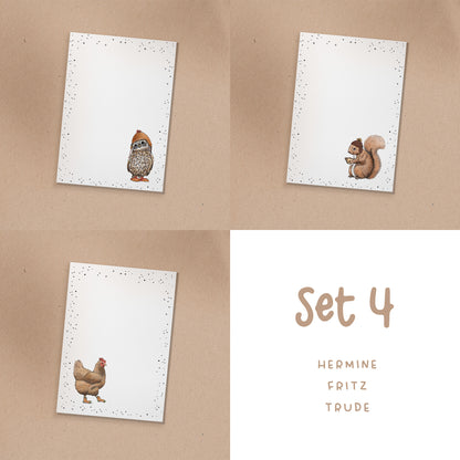 NOTIZBLOCK | 2. Wahl - 3er Sets