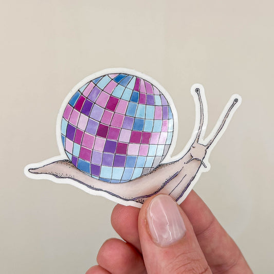 STICKER | Schnecke Lenny - transparent