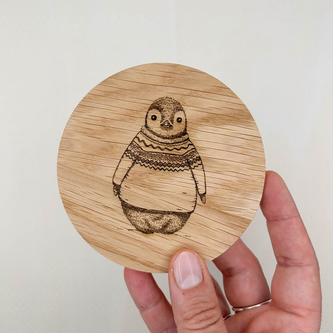 UNTERSETZER | Pinguin Fabi