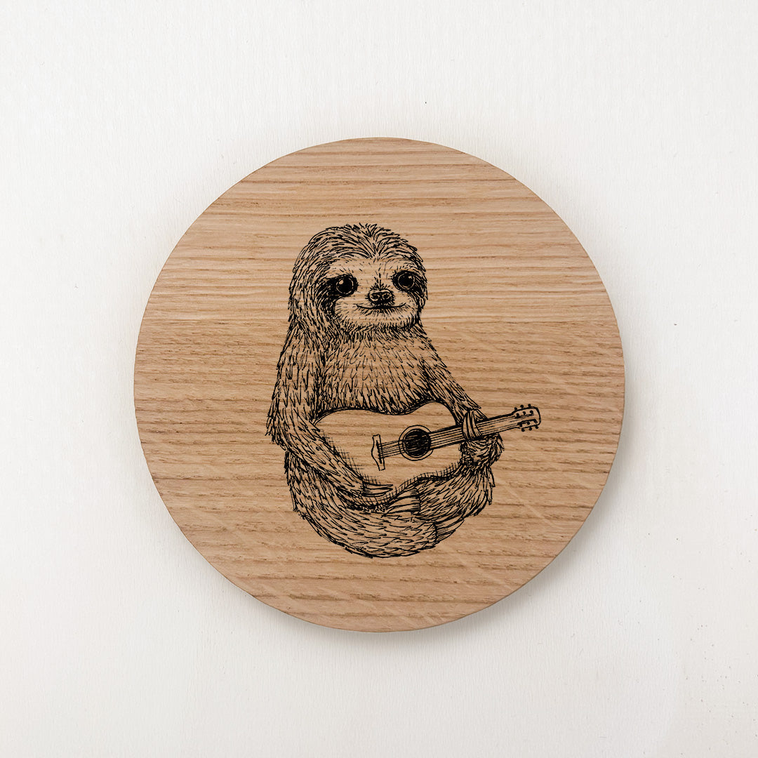 UNTERSETZER | Faultier Hugo - Gitarre