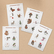 24 Adventssticker