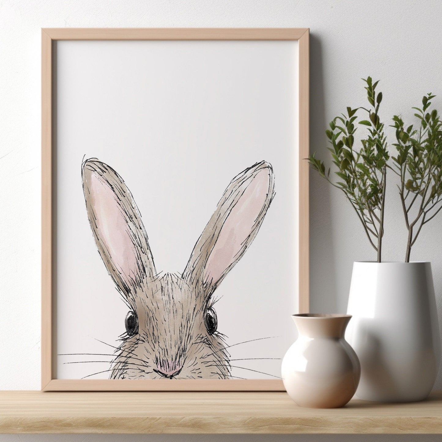 POSTER | Kunstdruck | Hase Lotte