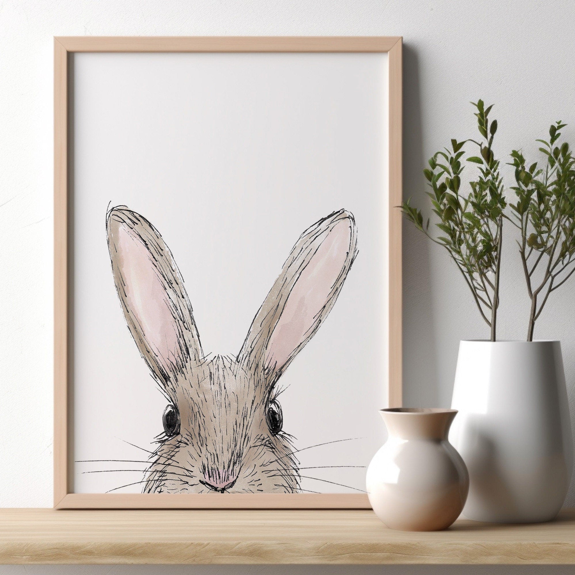 POSTER | Kunstdruck | Hase Lotte