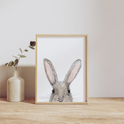 POSTER | Kunstdruck | Hase Lotte