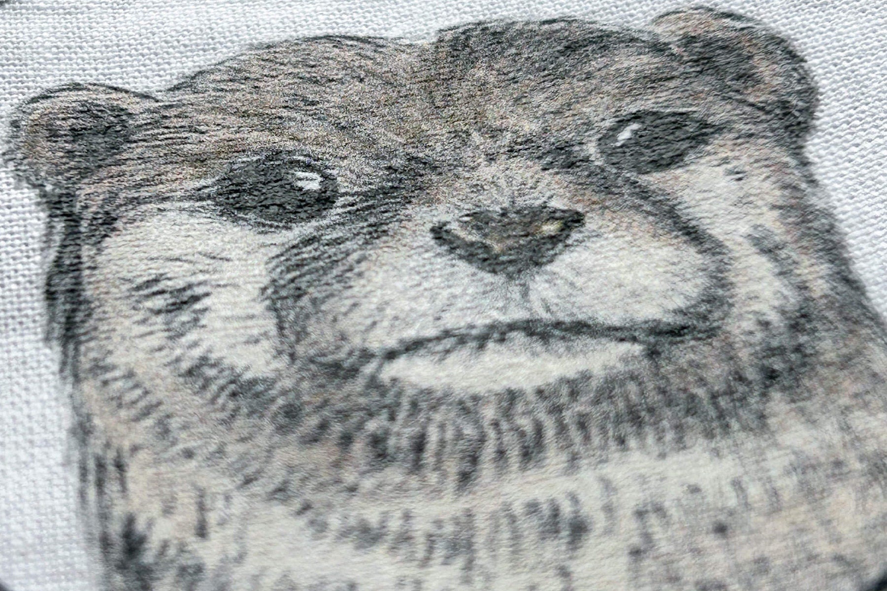 BÜGELBILD | Textildruck | Otter Fiete | small