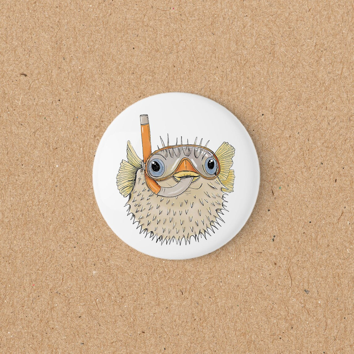 MAGNET | 56 mm | Kugelfisch Kalle